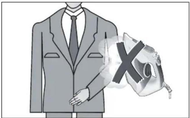 Illustration of a person in a suit holding a graduation cap with a 'X' symbol (no text or symbols present)