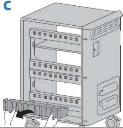 Ergotron Zip40 - Plug in and route power cables. - 11