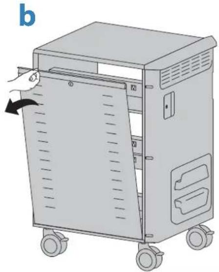 Ergotron Zip40 - Remove back panel. - 2