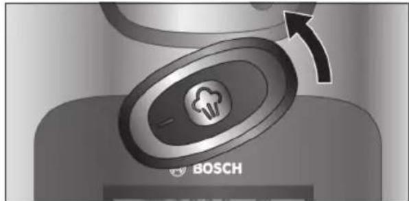 BOSCH MUC88B68ES - Damptryks-funktion deaktiveret - 1