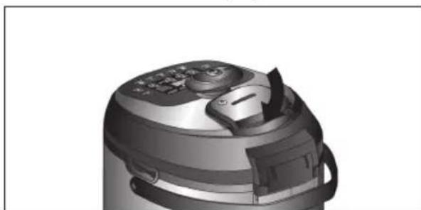 BOSCH MUC88B68ES - Höyryventtiilin kiinnittäminen - 1