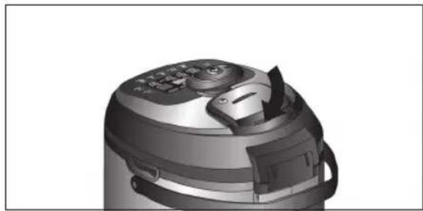 BOSCH MUC88B68ES - Indsætning af dampafl øb - 1