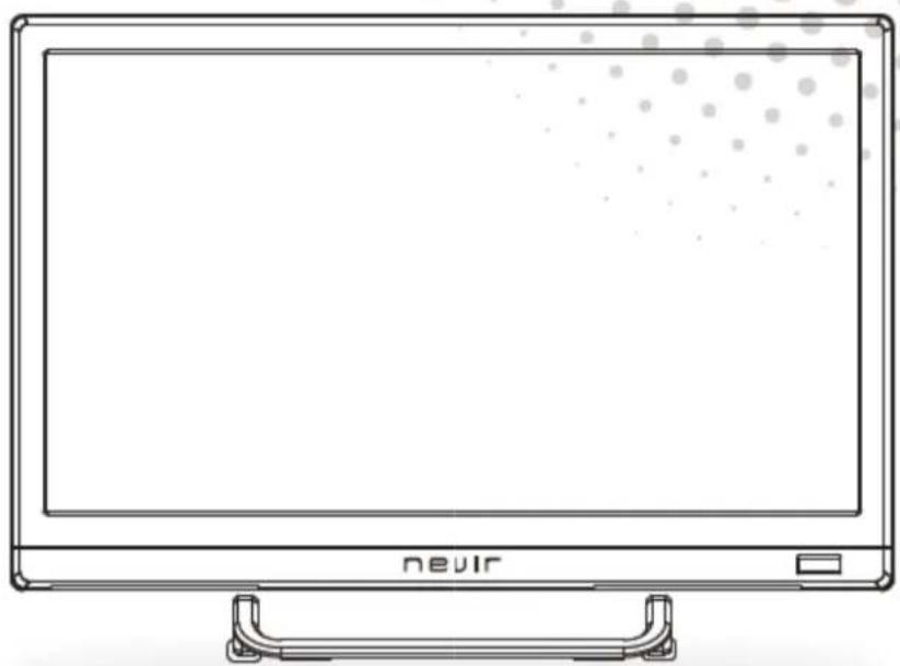 NEVIR NVR-7412-16HD-N - 16" (40.64 cm) LED TELEVISION - 1