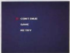 CONTINUE SAVE RETRY