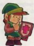 NINTENDO The Legend of Zelda (NES) - The inside of the labyrinth is made up of lots of rooms. - 1