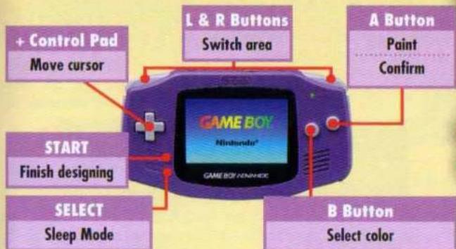 NINTENDO Animal Crossing (GameCube) - • Using the Design Tool - 2