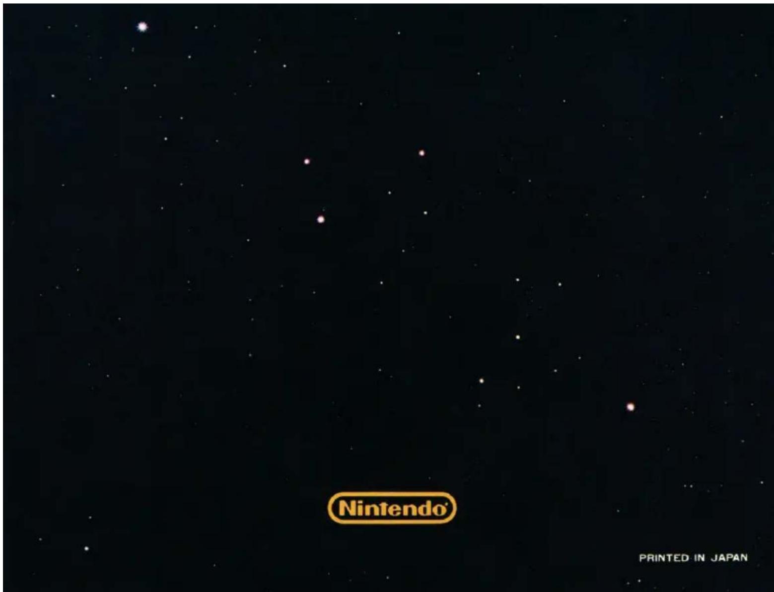 Nintendo® PRINTED IN JAPAN