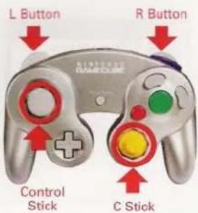 L Button R Button Control Stick C Stick