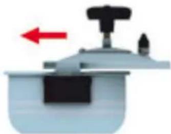 Magefesa Inoxtar 10 L - SECURING THE PRESSURE COOKER LID - 2