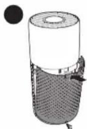 PHILIPS AC3837 - Cleaning the surface of the filter - 6