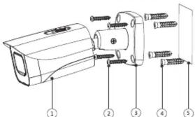 Technical diagram of a mechanical assembly with numbered parts for identification