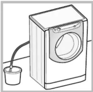 HOTPOINT AQD1171D 697ID EU/A - Manuell öppning av luckan - 1