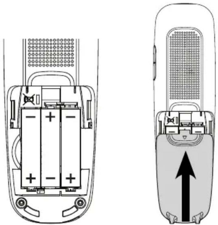Amplicomms Powertel 2780 - Connect the cordless handset - 1