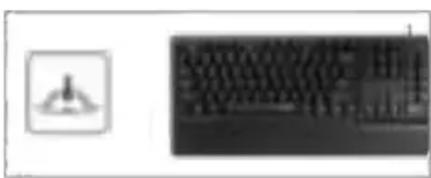 Computer keyboard and mouse monitor (no visible text or symbols)