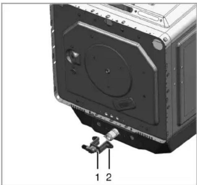 BEKO FSG52020FW - Exchange of injector for the oven burners - 2