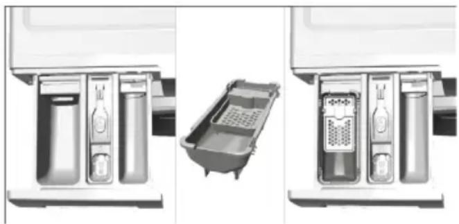 BEKO WRE 6512 BWW1 - Dostosowanie ilości detergentu - 1