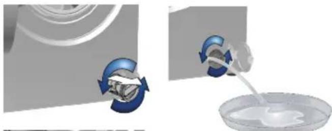 Illustration showing a mechanical device with a rotating component and a pouring liquid into a container (no text or symbols)