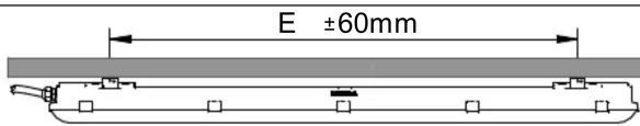E ±60mm