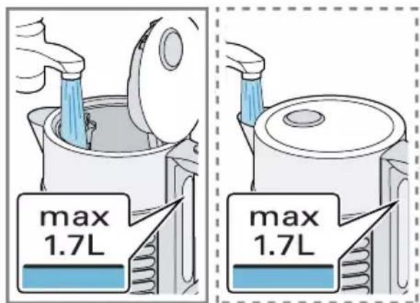 max 1.7L max 1.7L