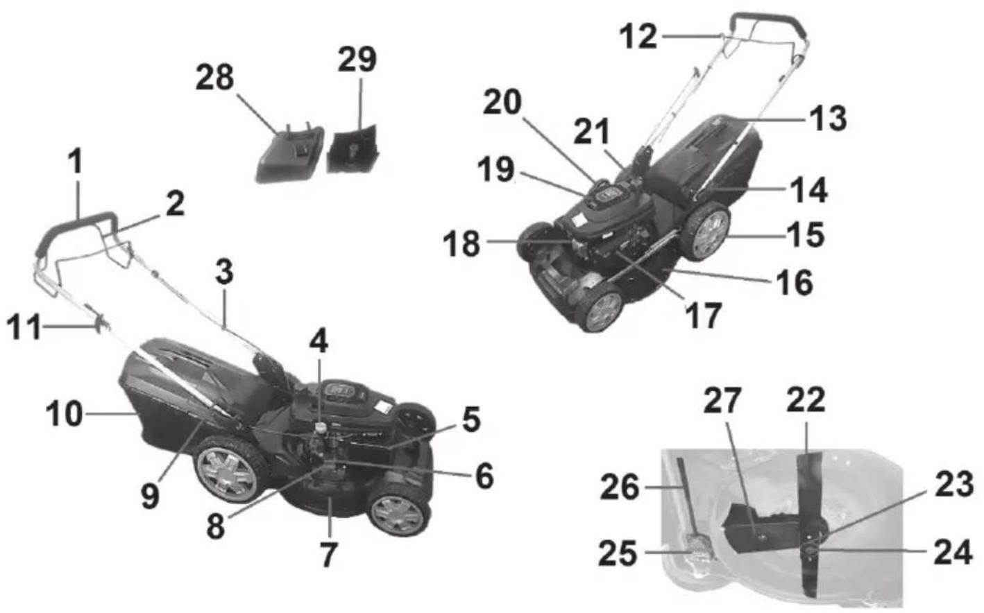 Biltema SLM 2037 - ÖVERSIKTSBILD - 1