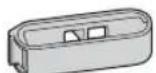 Diagram of a cylindrical device with a small inset showing a mechanical component (no text or symbols)