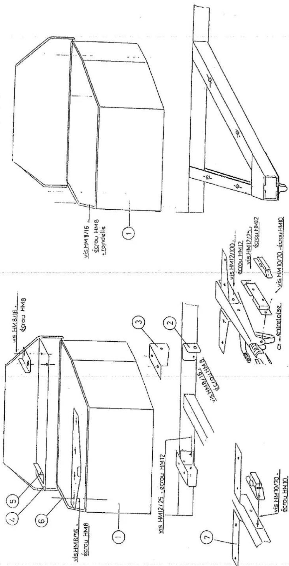 RACLET Floreal 480 - Portique d'auvent intermédiaire PT609J - 3