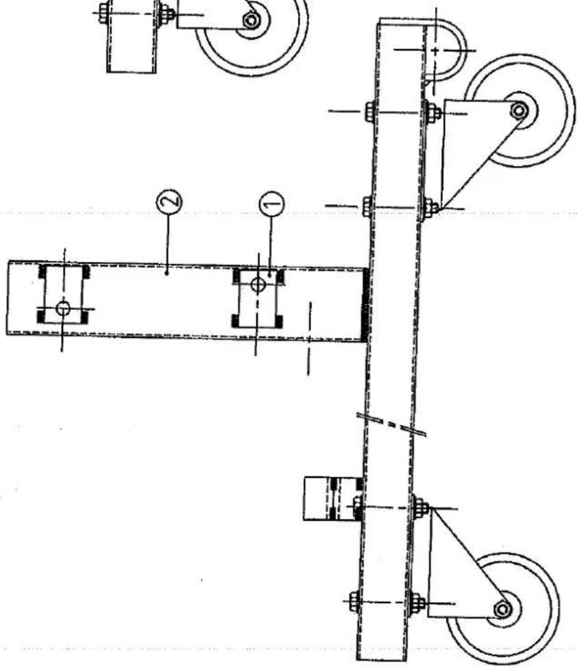 RACLET Floreal 480 - Portique d'auvent intermédiaire PT609J - 5