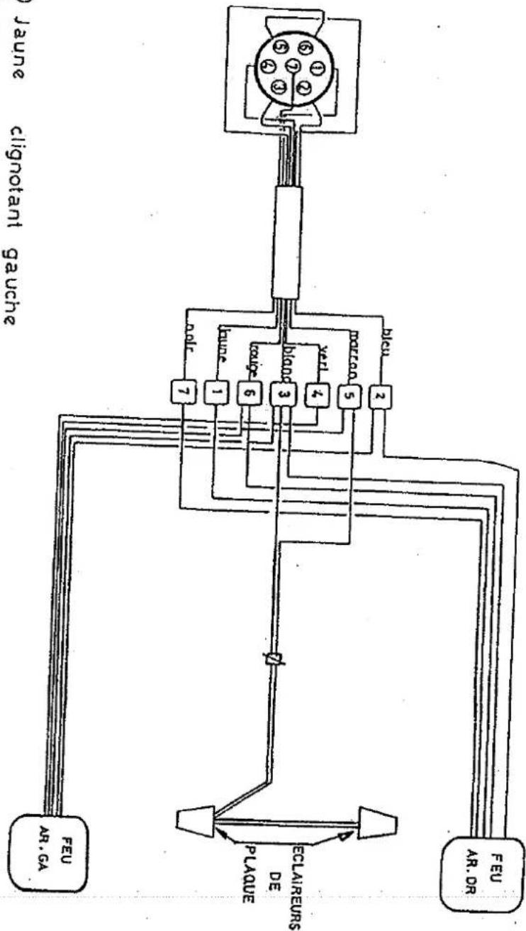 RACLET Cote d'Azur Junior - SHEMA BRANCHEMENT ELECTRIOUE - 1
