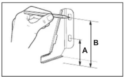 A B