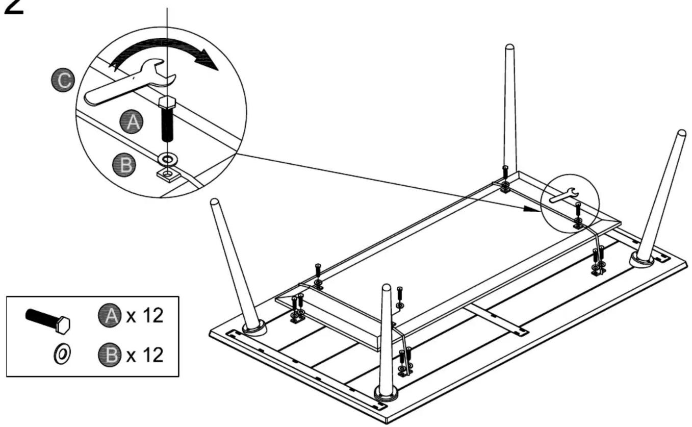 Technical diagram showing a mechanical assembly with labeled parts A and B, including a magnified inset of a tool mechanism.