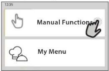 12:35 Manual Functions My Menu