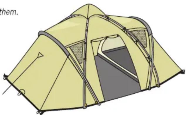 Vaude Dome II - Dismantling - 2
