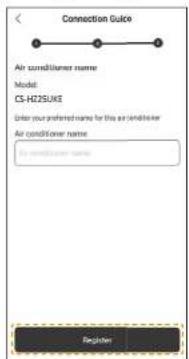 PANASONIC CS-HZ25UKE - Menyetel jaringan hubungan (Remote Kontrol Nirkabel) - (2 kode QR) - 2