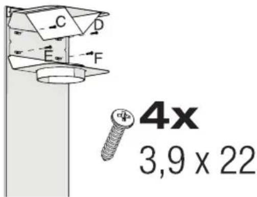C D E F 4x 3,9 x 22