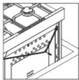 Isometric technical drawing of a structural frame with diagonal braces and base plate (no text or symbols)