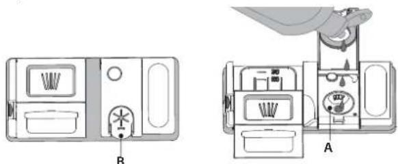 WHIRLPOOL WSIO 3O23 PFE X - PÄFYLLNING AV SKÖLJMEDELSBEHÅLLARE - 1