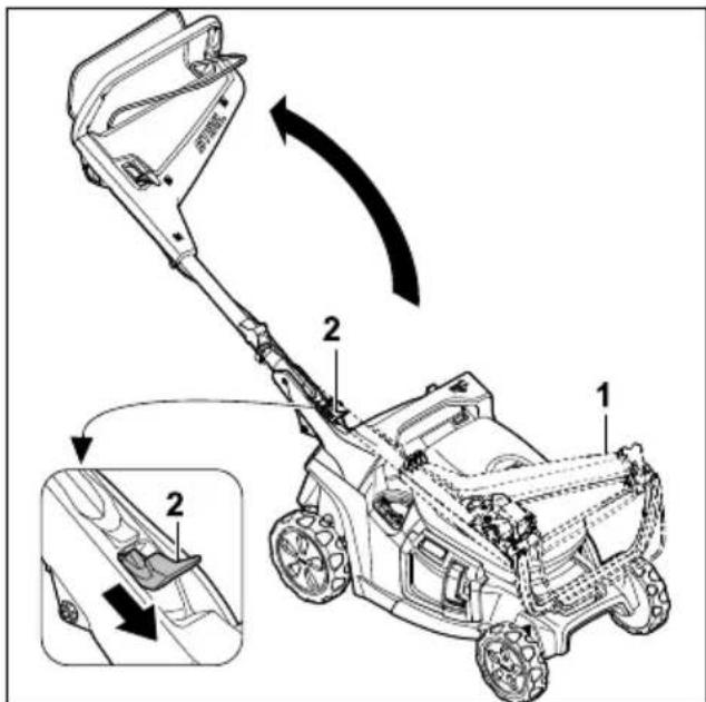 STIHL RMA 443 - Άνοιγμα τιμονιού - 1