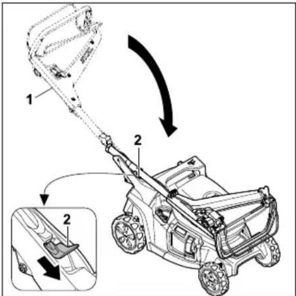 STIHL RMA 443 - Σύμπτυξη τιμονιού - 1