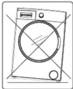 Line drawing of a washing machine with no text or symbols.