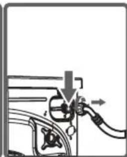 Diagram of a mechanical valve or pump assembly with no visible text or symbols