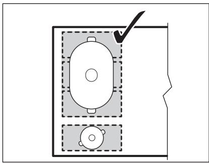 SMEG SI1F7955B - Oikea keittoastian asento: - 1