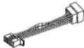 JVC KD-T709BT - Part list for installation - 4