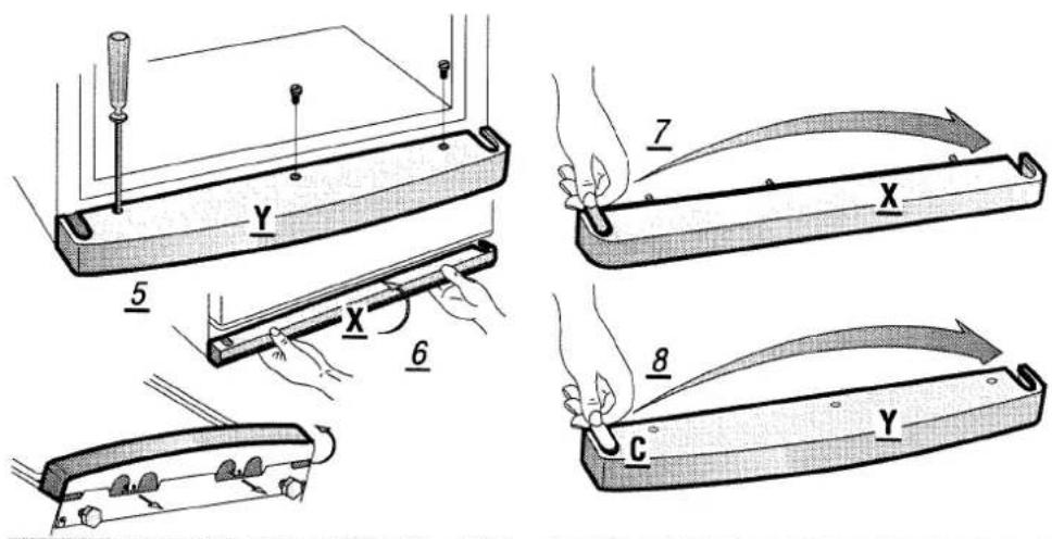 Technical diagram illustrating a mechanical or electrical setup with labeled components and directional arrows indicating motion or force.