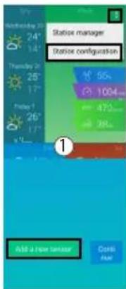 ARCHOS Weather Station - Sensor entfernen - 1