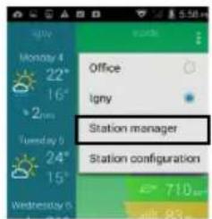 ARCHOS Weather Station - Para ligar a sua estação de meteorologia a outra rede Wi-Fi - 1