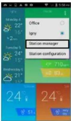 ARCHOS Weather Station - Entfernen einer Weather Station von der App - 1