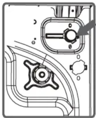 Dessin technique au trait d'un composant mécanique sans texte ni symbole visible.
