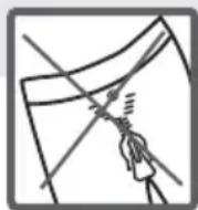 SHARP ES-FA7123W2 - ATTENTION : AVERTISSEMENT : Les défauts qui apparaîtront en cas de pénétration de substances étrangères dans votre machine ne sont pas couverts par la garantie. - 5