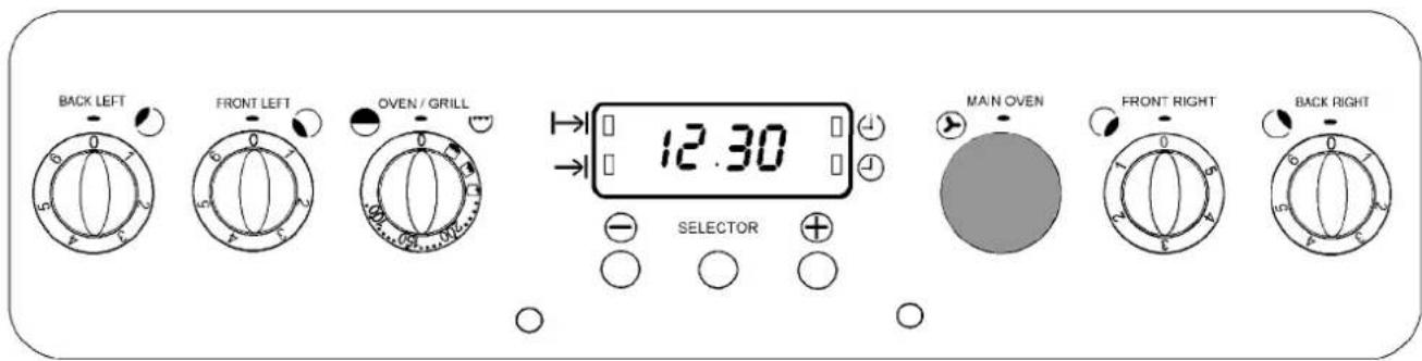 Tricity Bendix CSE560SV - SELECTING THE FAN OVEN - 1
