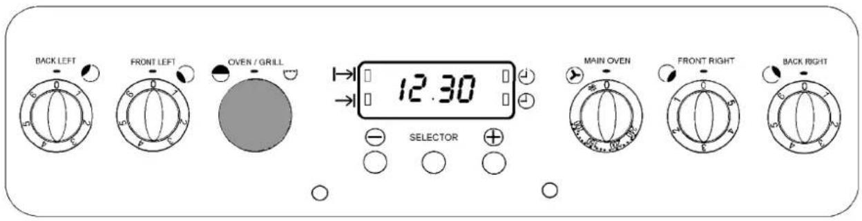Tricity Bendix CSE560SV - SELECTING THE DUAL GRILL - 1